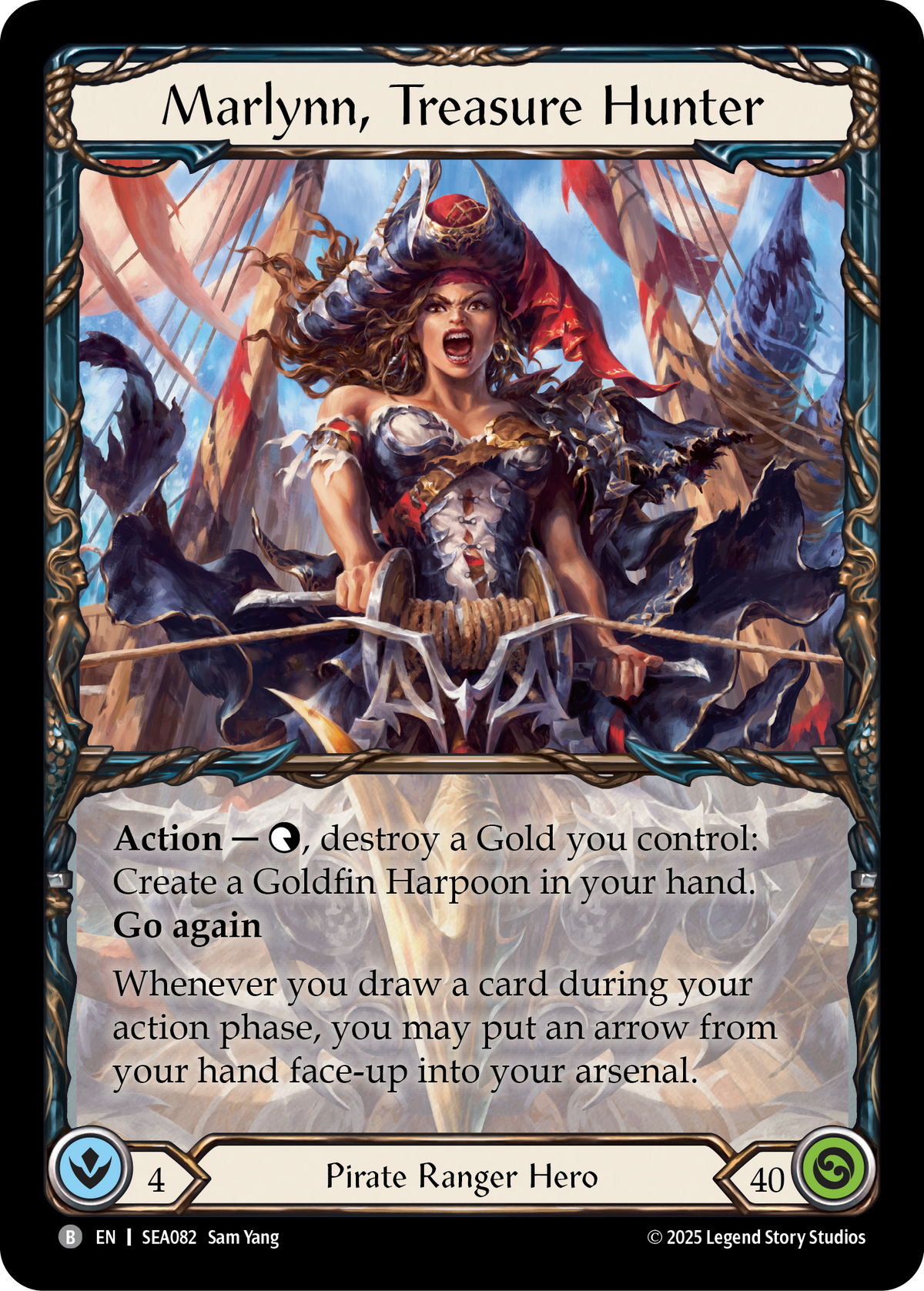 Marlynn, Treasure Hunter - Flesh and Blood TCG - MoxLand