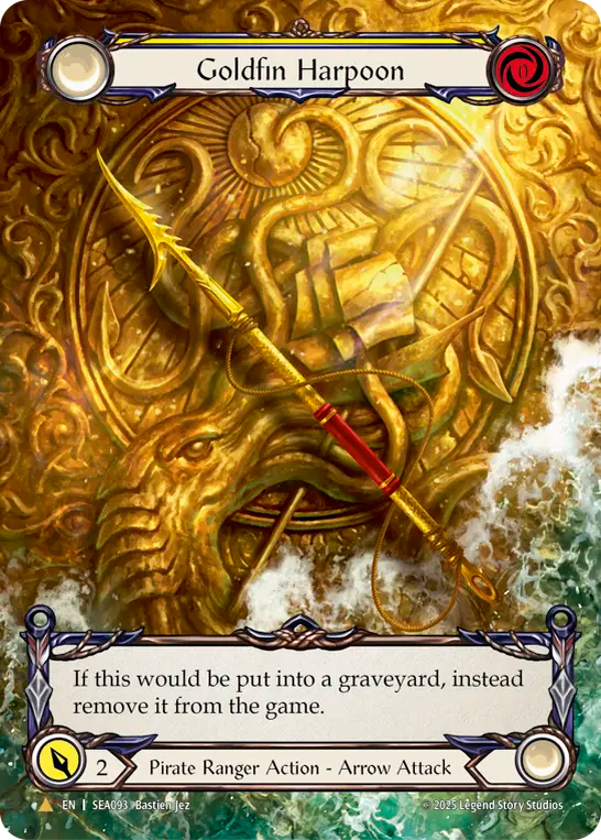 Goldfin Harpoon - Flesh and Blood TCG - MoxLand