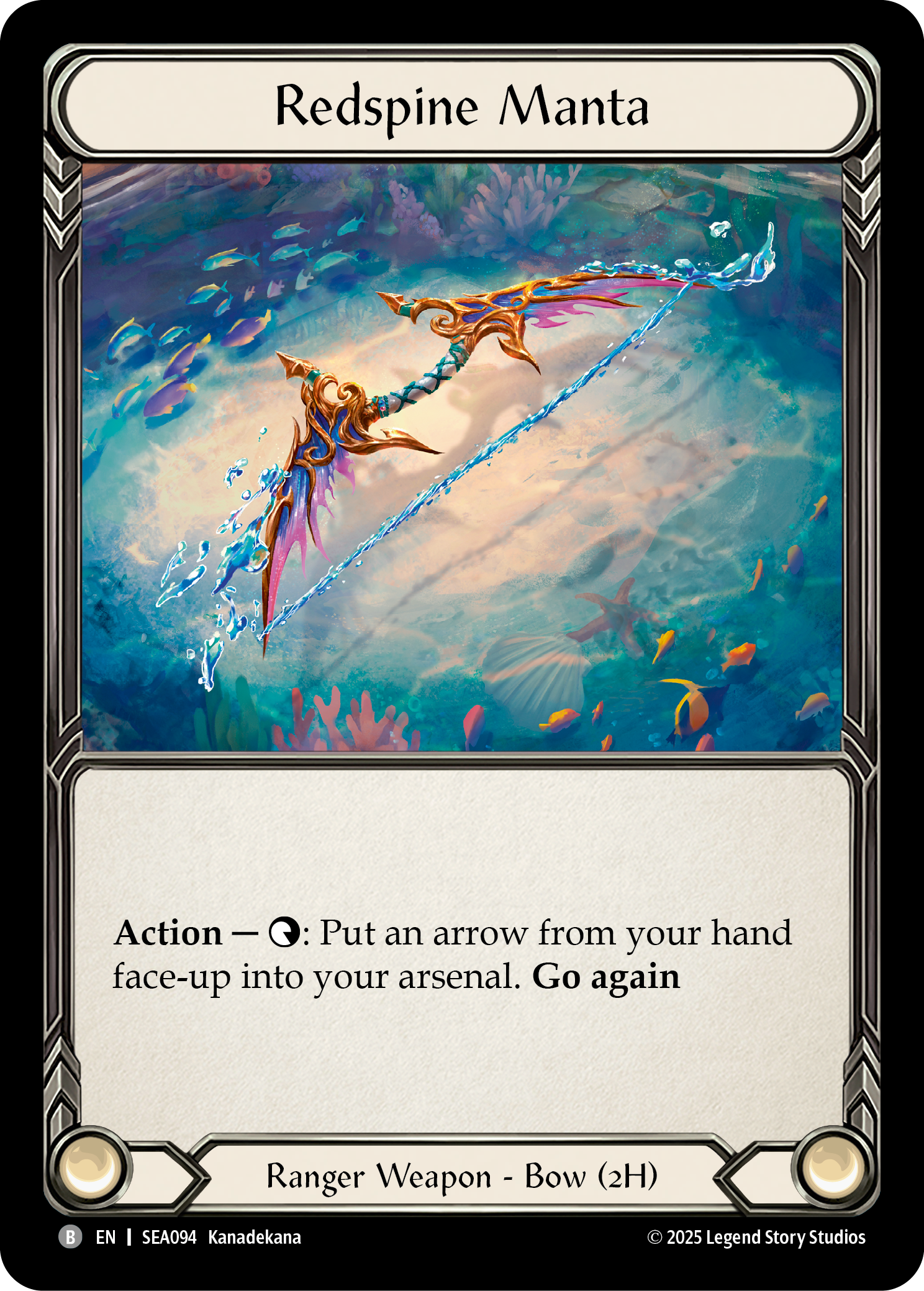 Redspine Manta - Flesh and Blood TCG - MoxLand