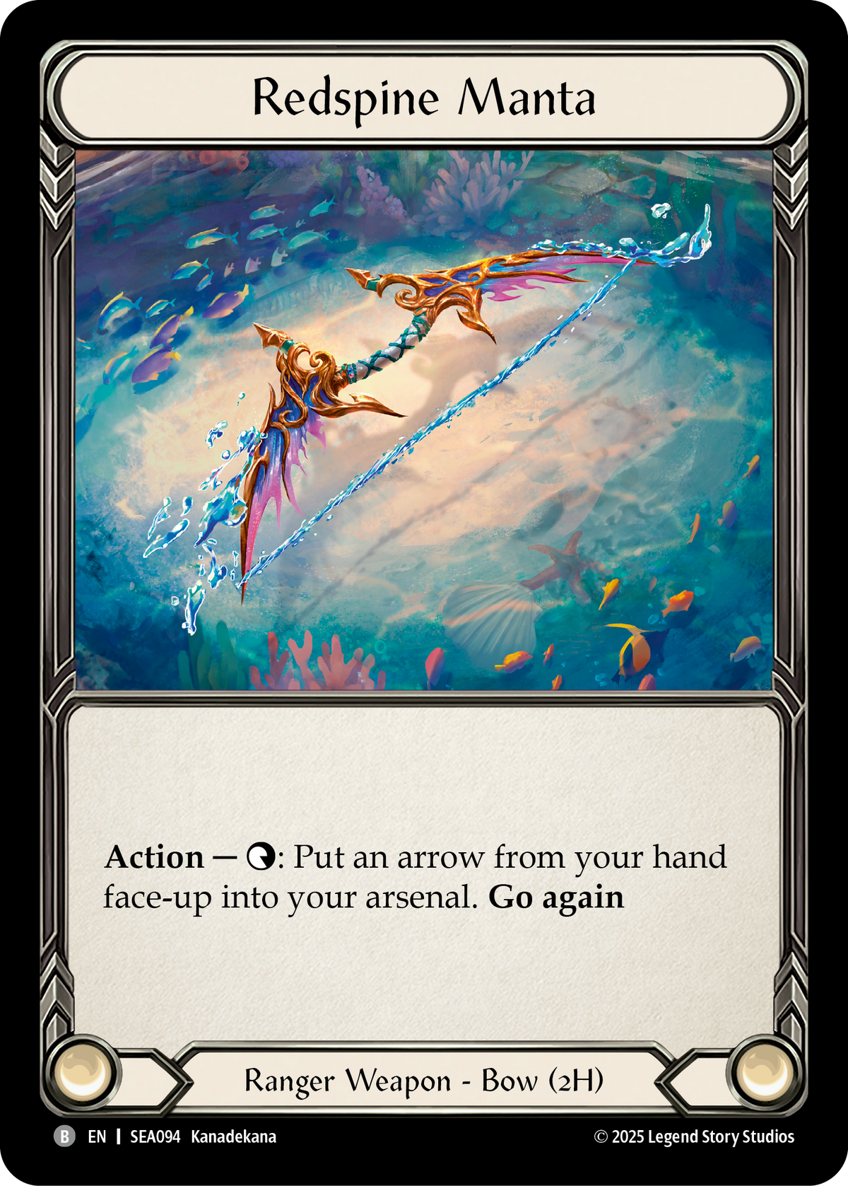Redspine Manta - Flesh and Blood TCG - MoxLand