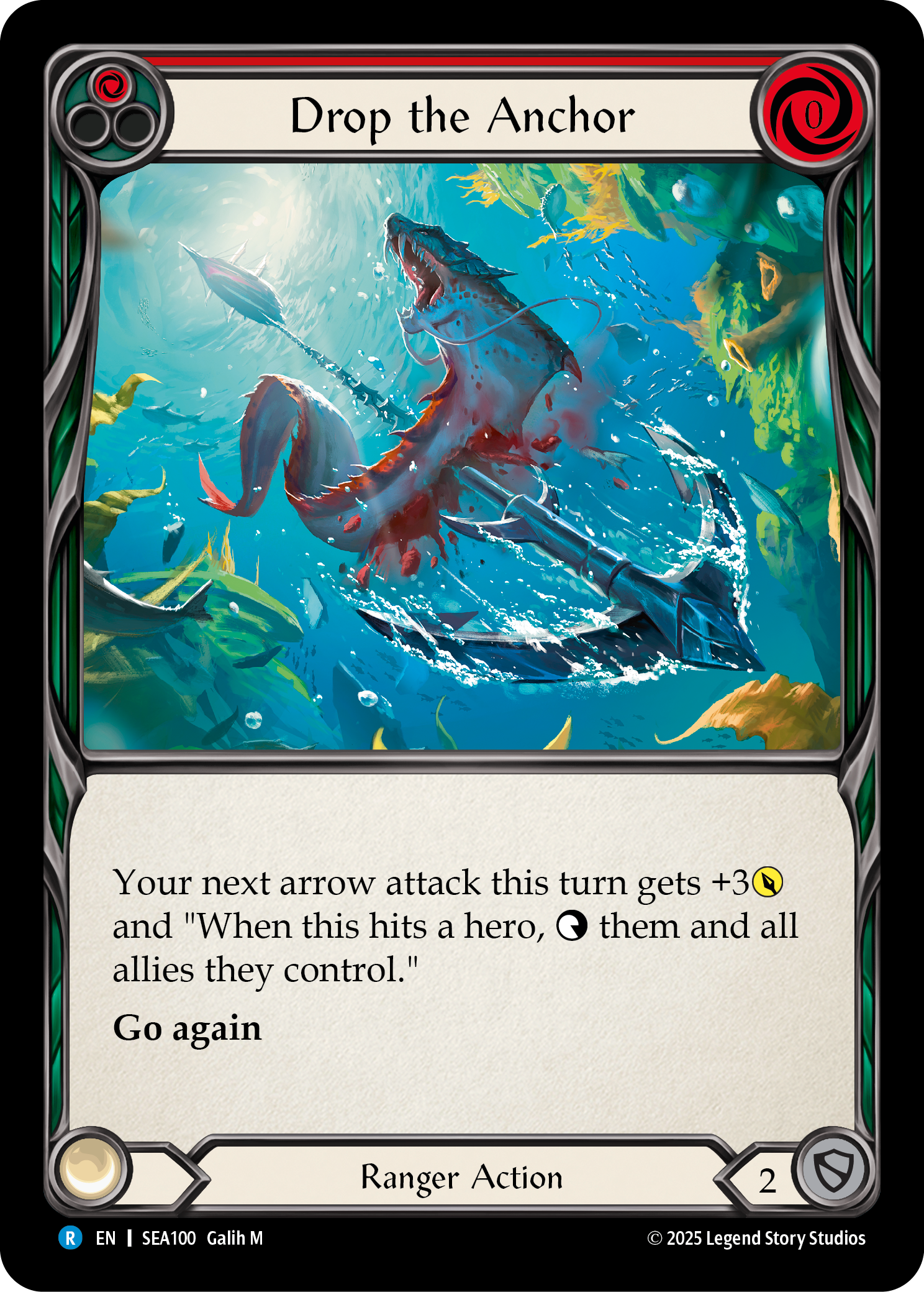 Drop the Anchor (Red) - Flesh and Blood TCG - MoxLand