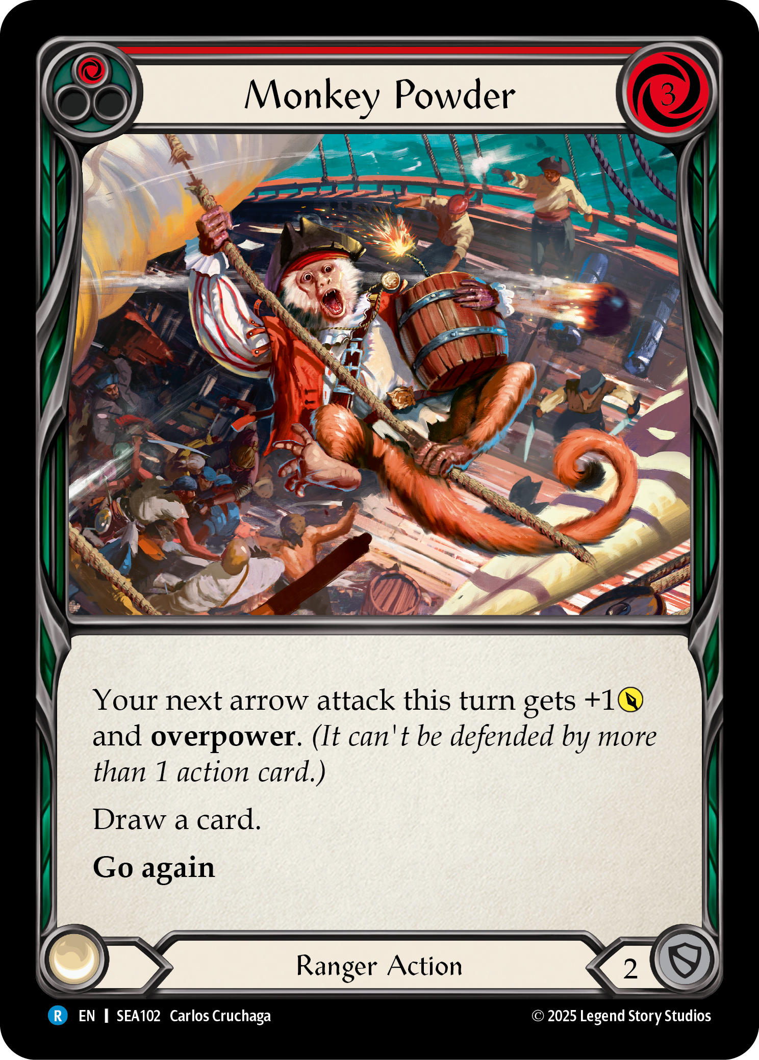 Monkey Powder (Red) - Flesh and Blood TCG - MoxLand