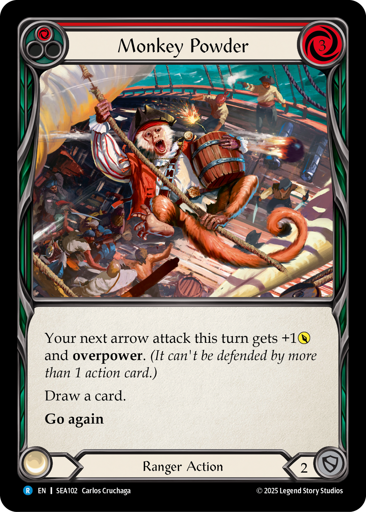Monkey Powder (Red) - Flesh and Blood TCG - MoxLand