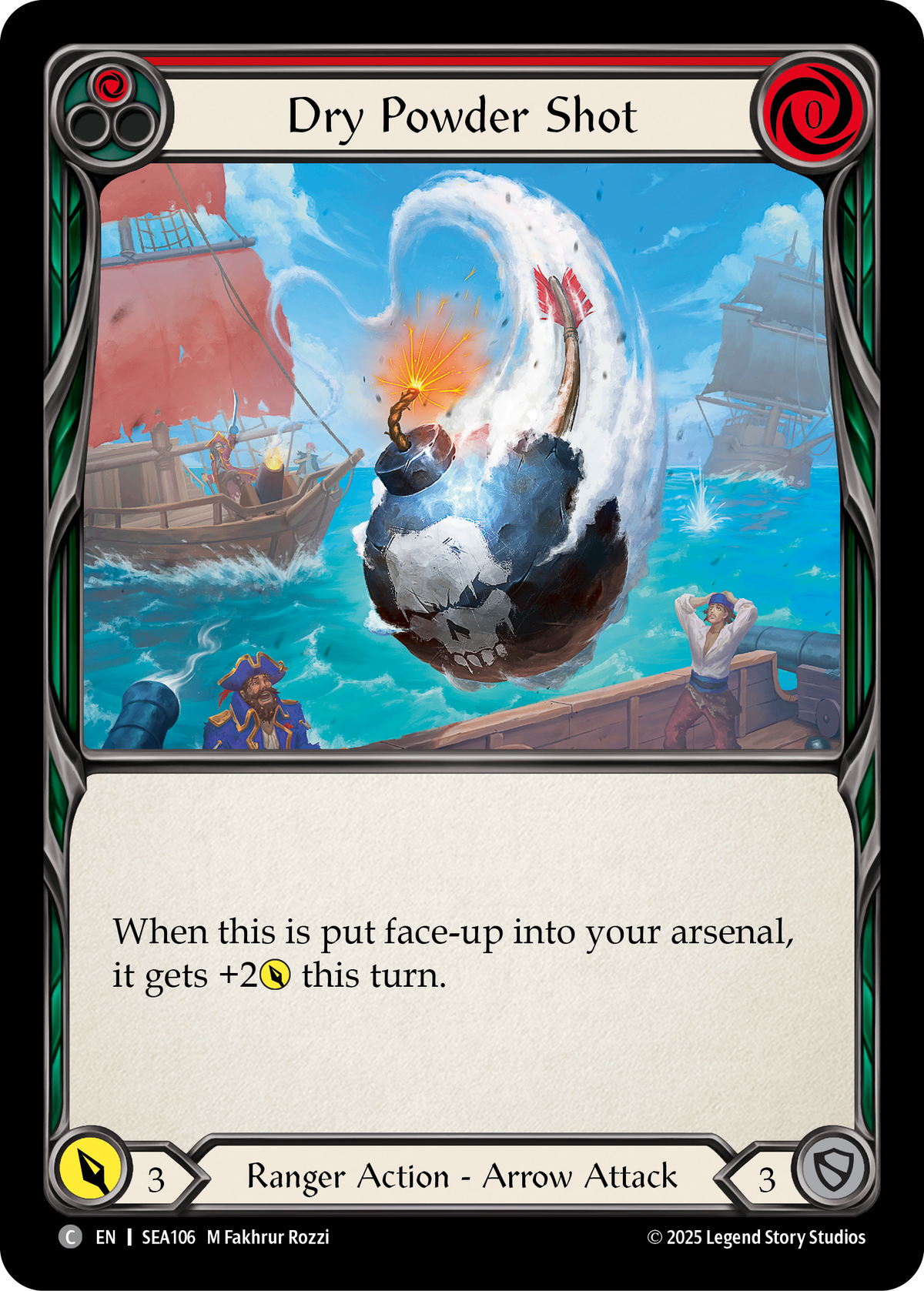 Dry Powder Shot (Red) - Flesh and Blood TCG - MoxLand