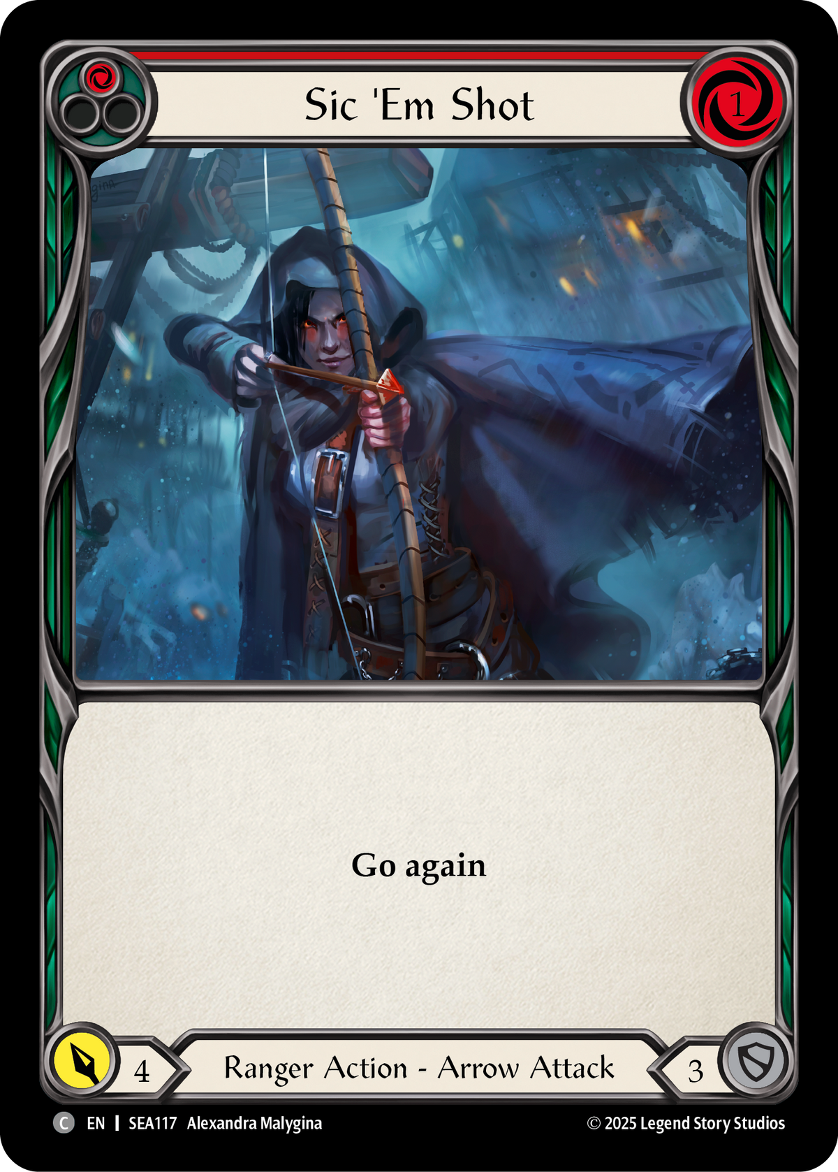 Sic 'Em Shot (Red) - Flesh and Blood TCG - MoxLand