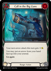 Call in the Big Guns (Blue) - Flesh and Blood TCG - MoxLand