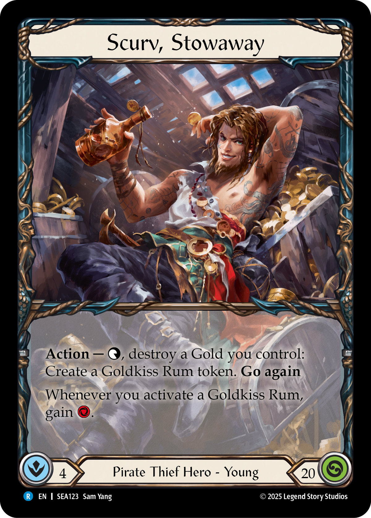 Scurv, Stowaway - Flesh and Blood TCG - MoxLand