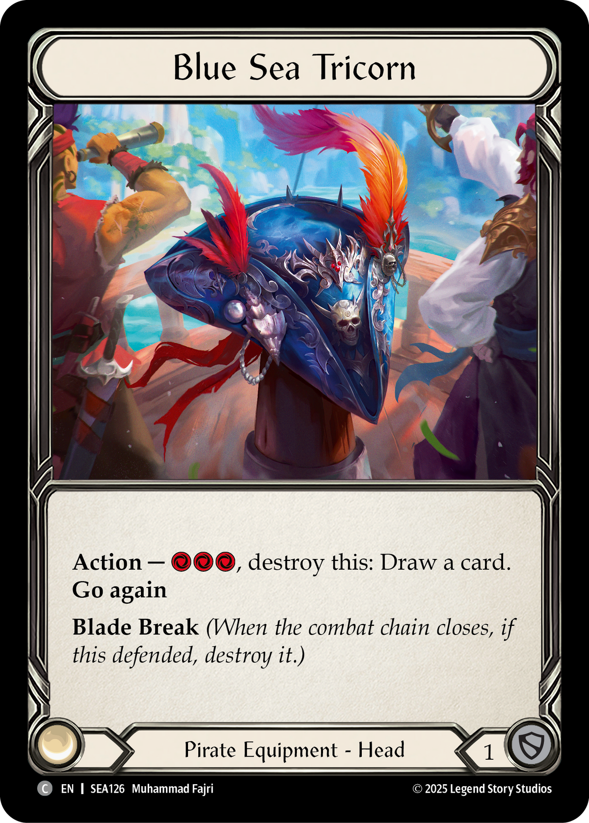 Blue Sea Tricorn - Flesh and Blood TCG - MoxLand