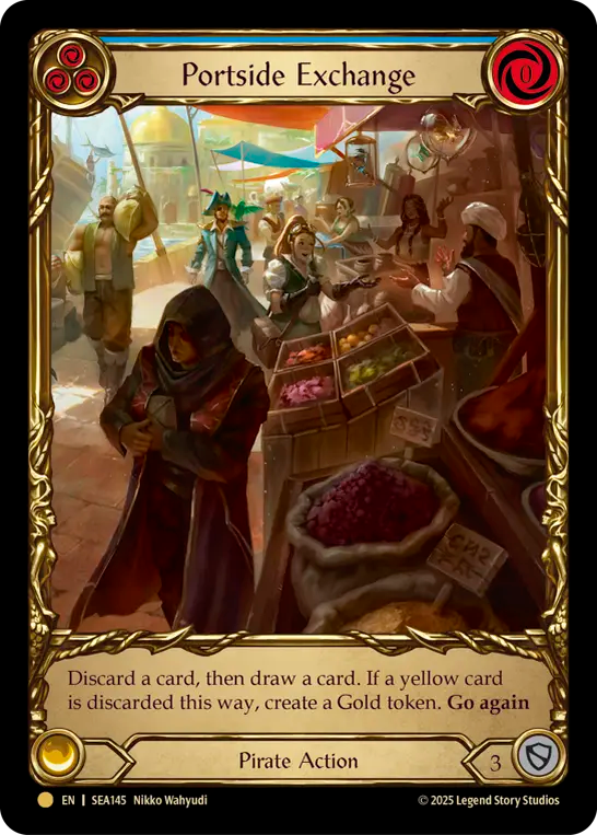 Portside Exchange (Blue) - Flesh and Blood TCG - MoxLand