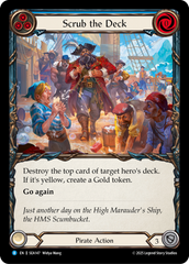 Scrub the Deck (Blue) - Flesh and Blood TCG - MoxLand