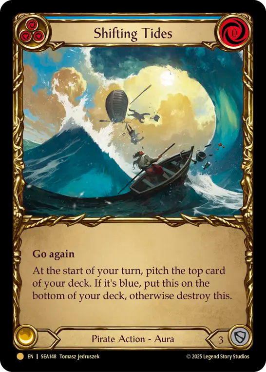 Shifting Tides (Blue) - Flesh and Blood TCG - MoxLand