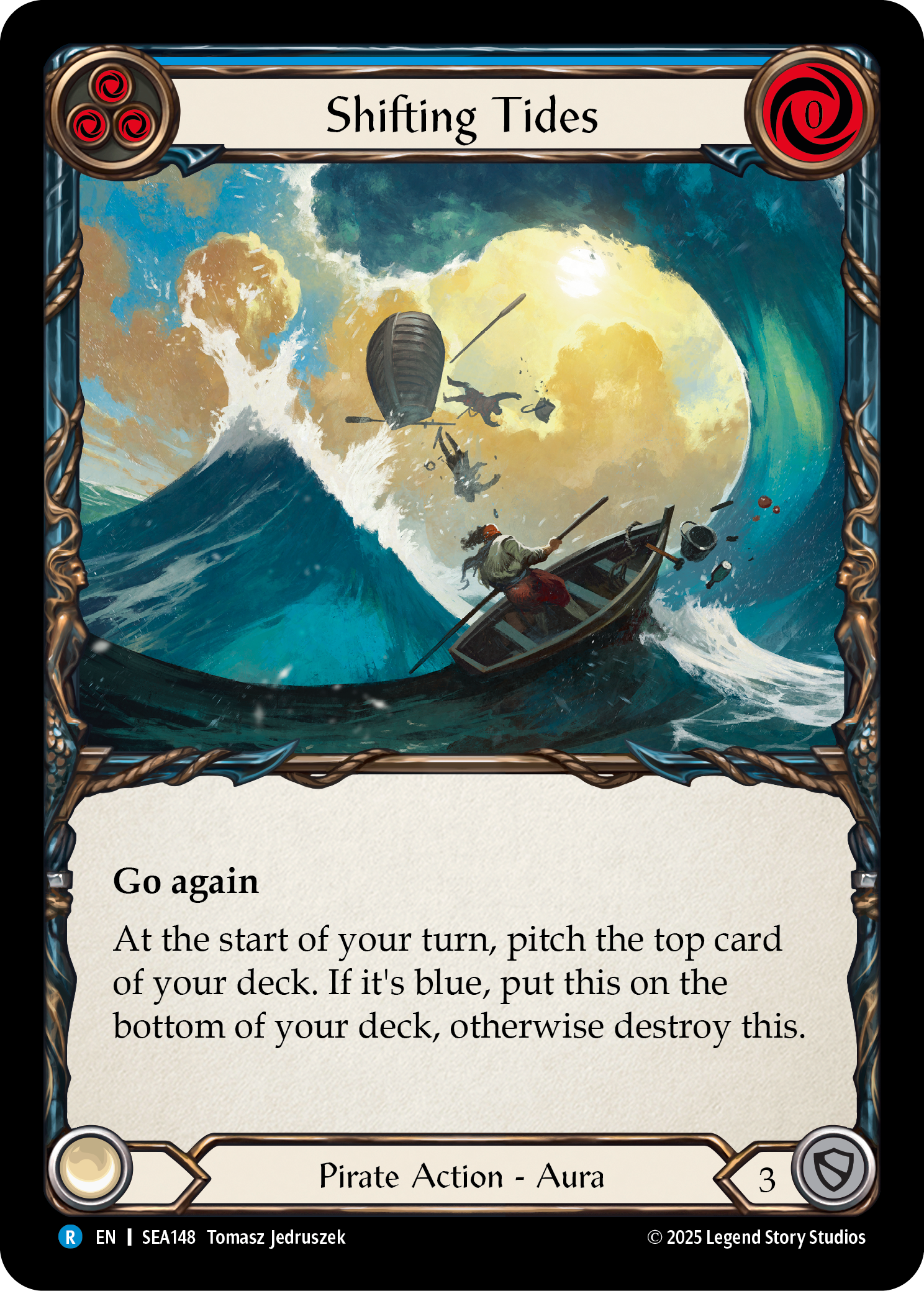 Shifting Tides (Blue) - Flesh and Blood TCG - MoxLand