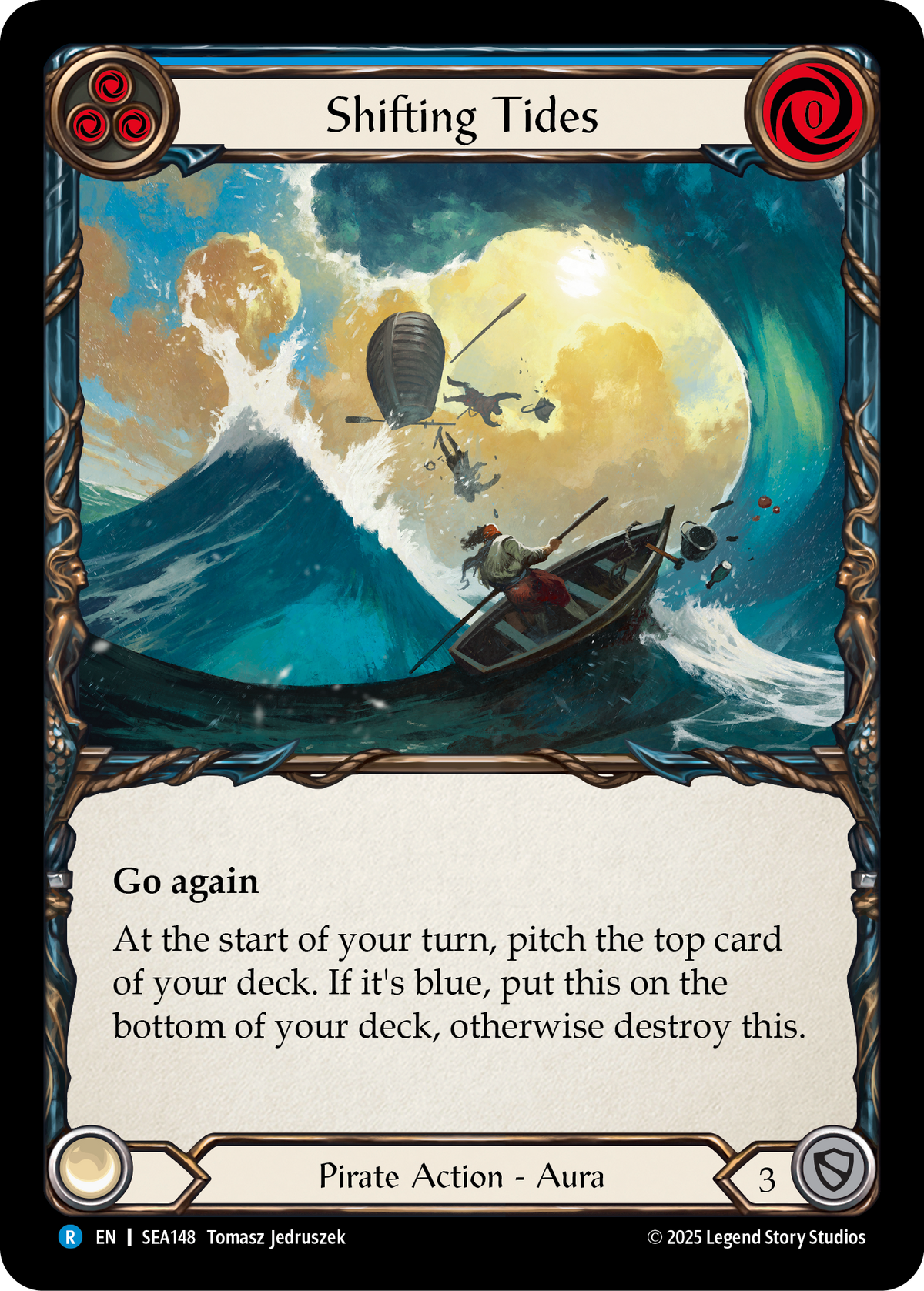 Shifting Tides (Blue) - Flesh and Blood TCG - MoxLand