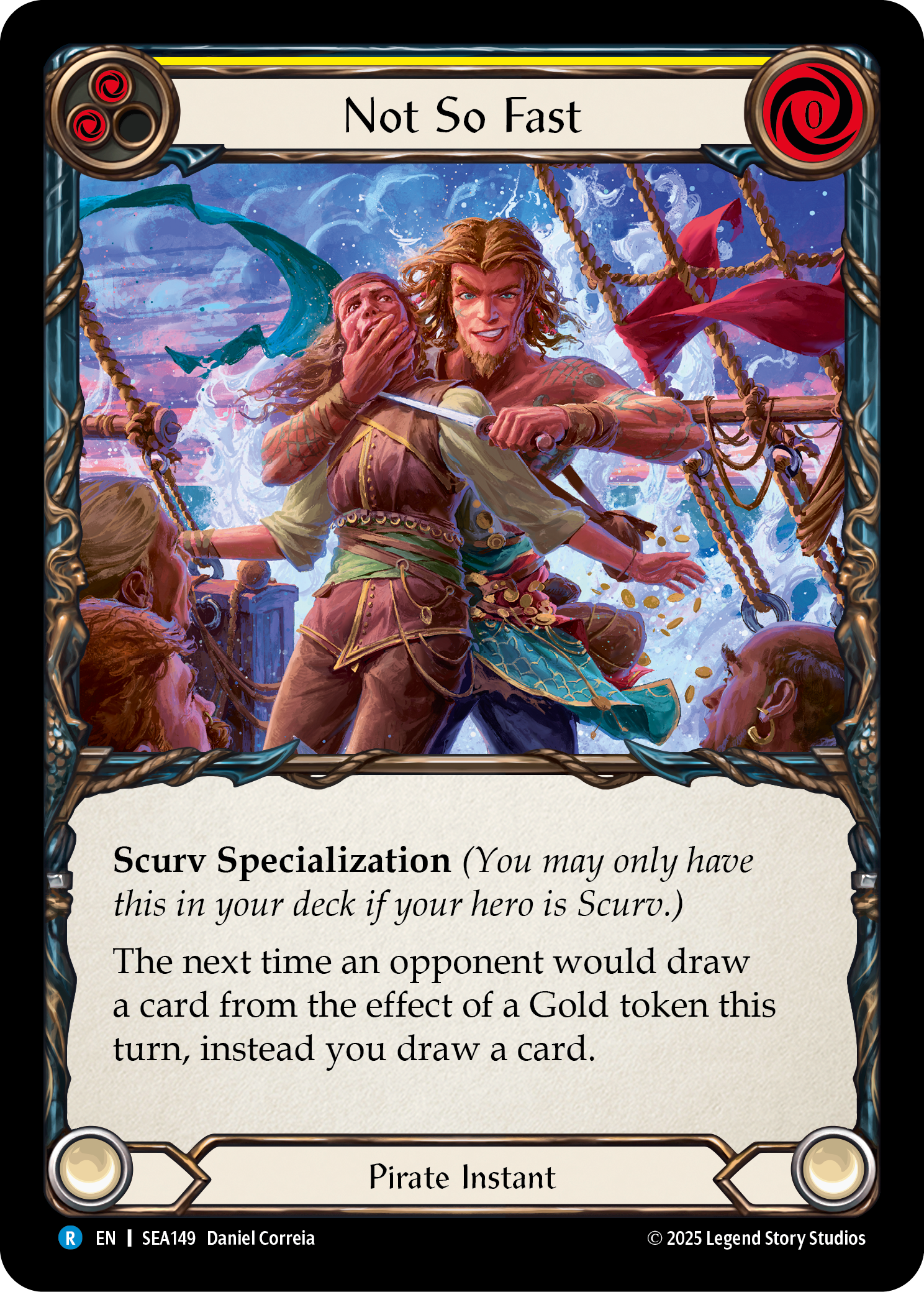 Not So Fast (Yellow) - Flesh and Blood TCG - MoxLand