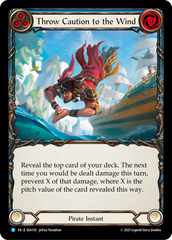 Throw Caution to the Wind (Blue) - Flesh and Blood TCG - MoxLand