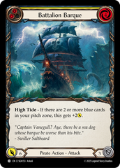 Battalion Barque (Yellow) - Flesh and Blood TCG - MoxLand