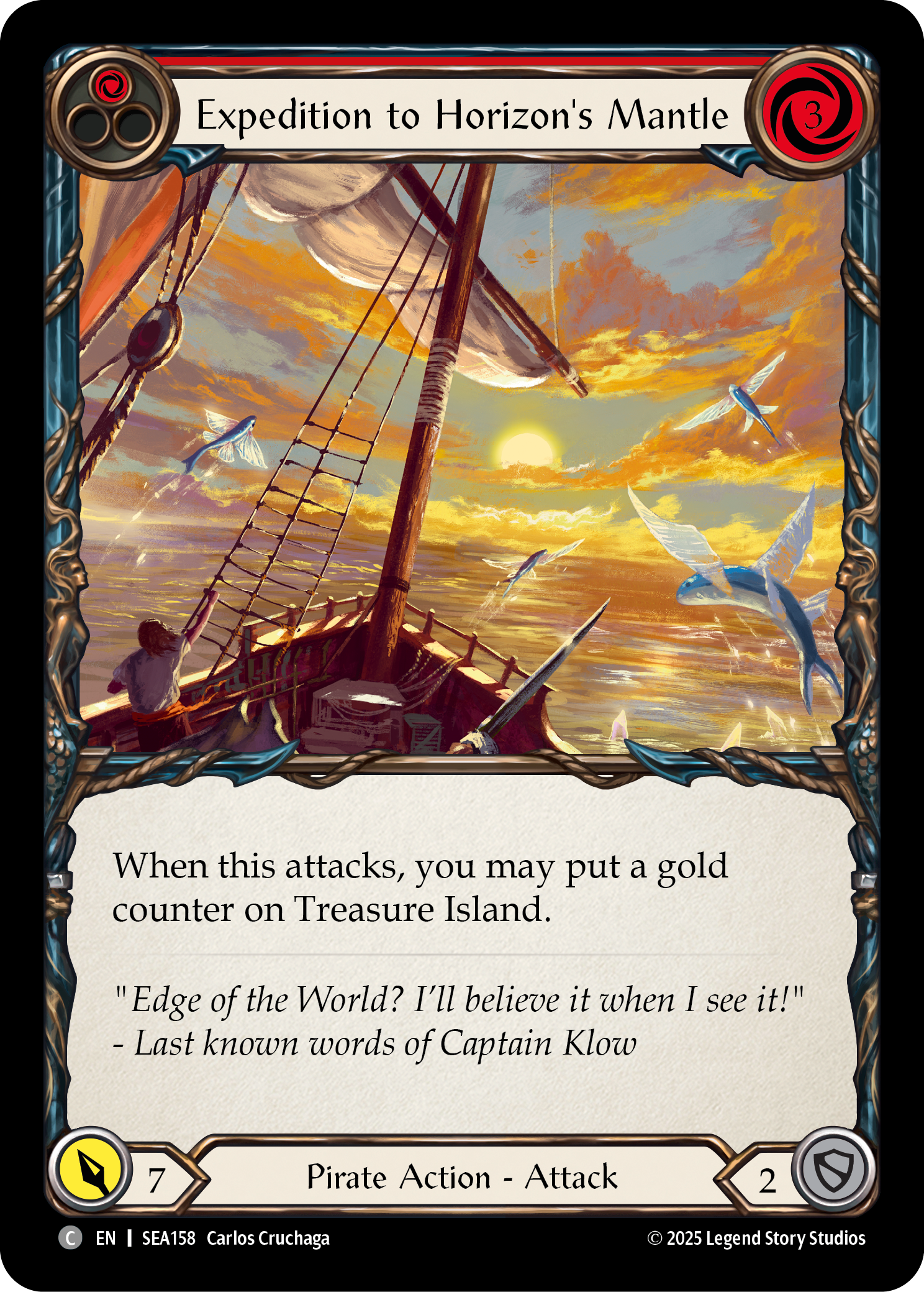 Expedition to Horizon's Mantle (Red) - Flesh and Blood TCG - MoxLand