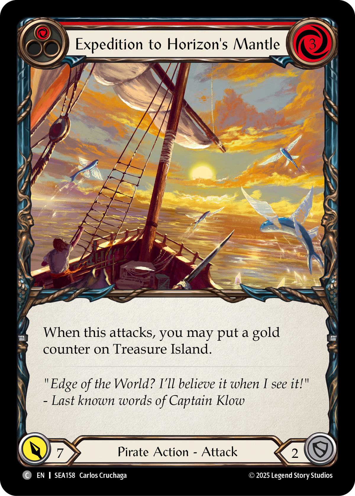 Expedition to Horizon's Mantle (Red) - Flesh and Blood TCG - MoxLand