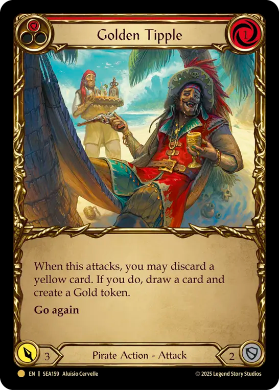 Golden Tipple (Red) - Flesh and Blood TCG - MoxLand
