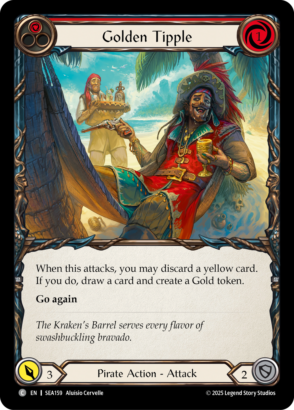 Golden Tipple (Red) - Flesh and Blood TCG - MoxLand