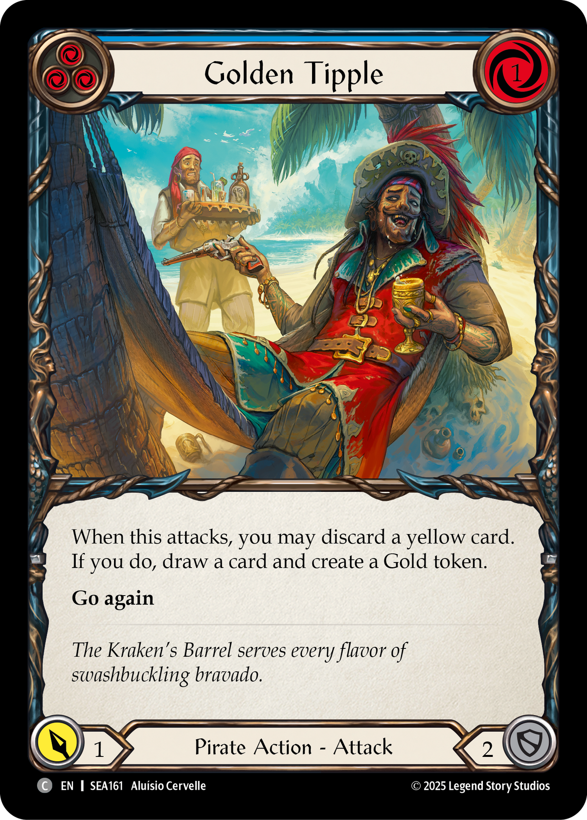 Golden Tipple (Blue) - Flesh and Blood TCG - MoxLand
