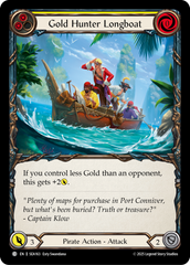 Gold Hunter Longboat (Yellow) - Flesh and Blood TCG - MoxLand
