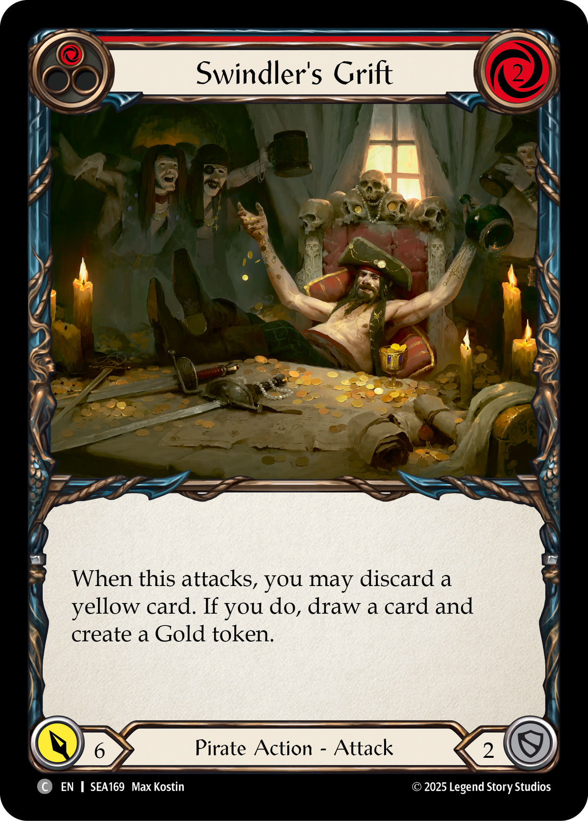 Swindler's Grift (Red) - Flesh and Blood TCG - MoxLand