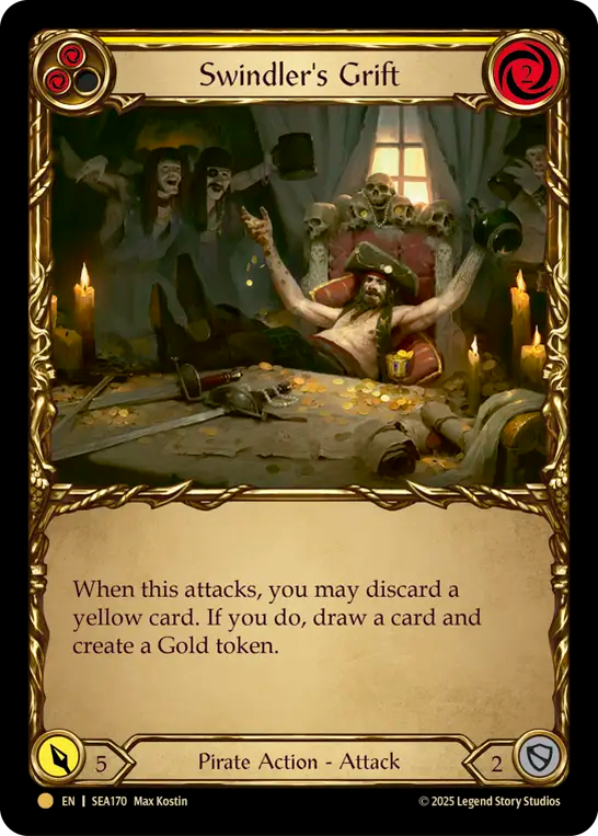 Swindler's Grift (Yellow) - Flesh and Blood TCG - MoxLand