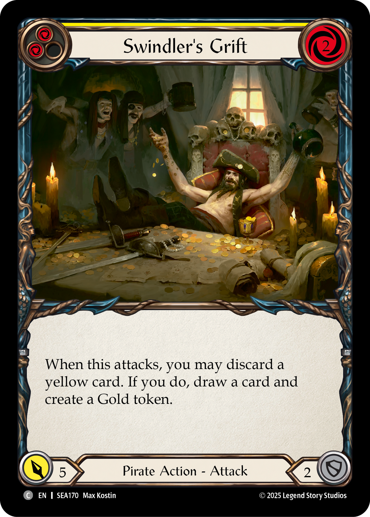 Swindler's Grift (Yellow) - Flesh and Blood TCG - MoxLand