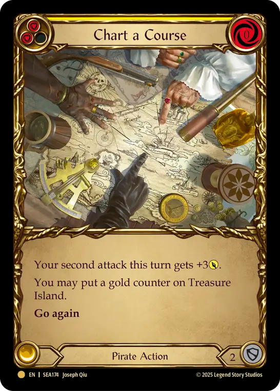 Chart a Course (Yellow) - Flesh and Blood TCG - MoxLand