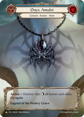 Onyx Amulet (Blue) - Flesh and Blood TCG - MoxLand