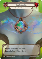 Opal Amulet (Blue) - Flesh and Blood TCG - MoxLand