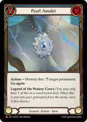 Pearl Amulet (Blue) - Flesh and Blood TCG - MoxLand