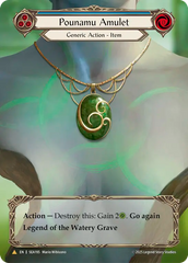 Pounamu Amulet (Blue) - Flesh and Blood TCG - MoxLand