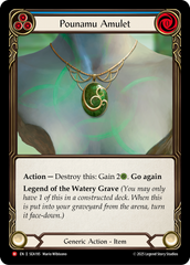 Pounamu Amulet (Blue) - Flesh and Blood TCG - MoxLand