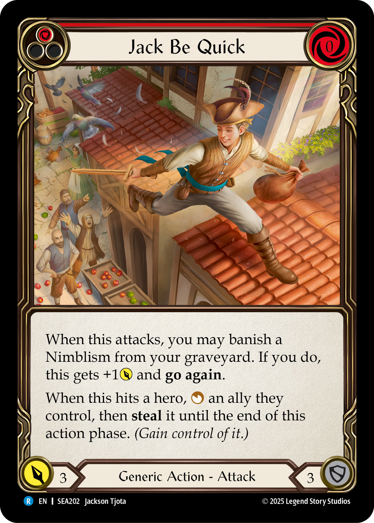 Jack Be Quick (Red) - Flesh and Blood TCG - MoxLand