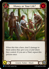 Money or Your Life? (Blue) - Flesh and Blood TCG - MoxLand