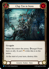 Clap 'Em in Irons (Blue) - Flesh and Blood TCG - MoxLand