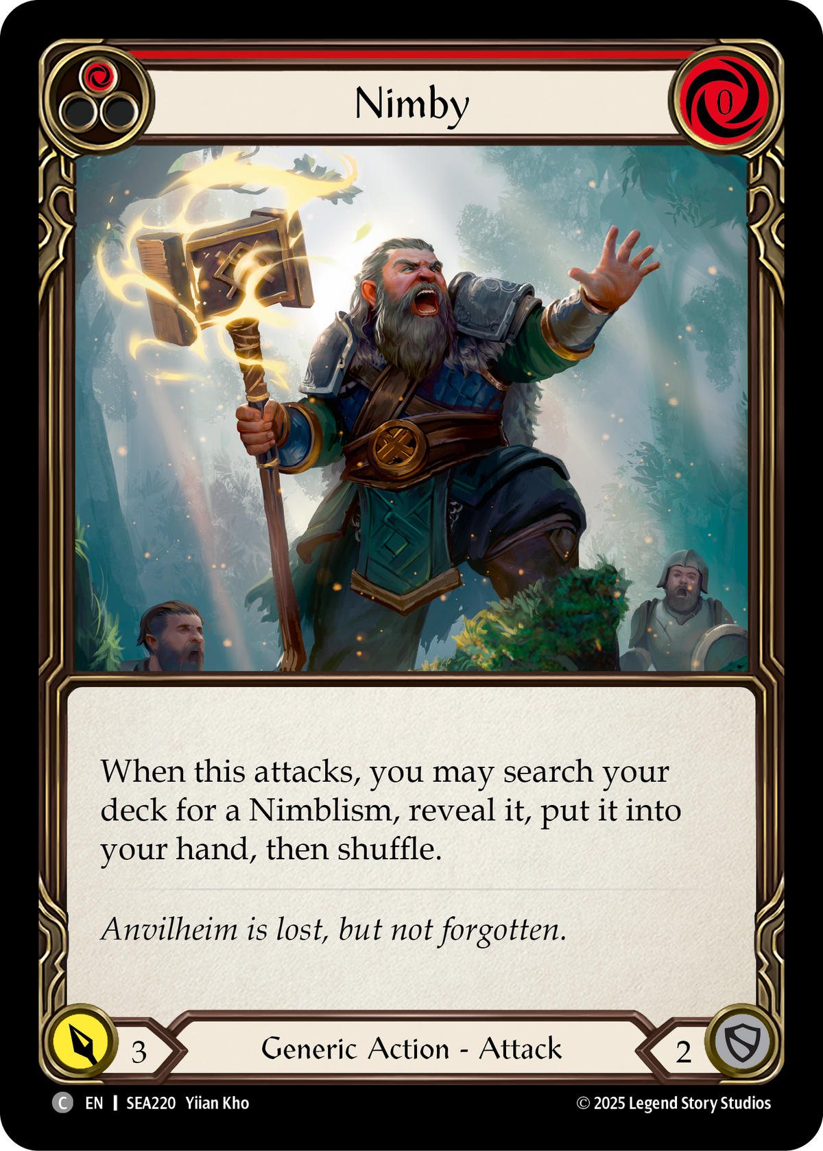Nimby (Red) - Flesh and Blood TCG - MoxLand