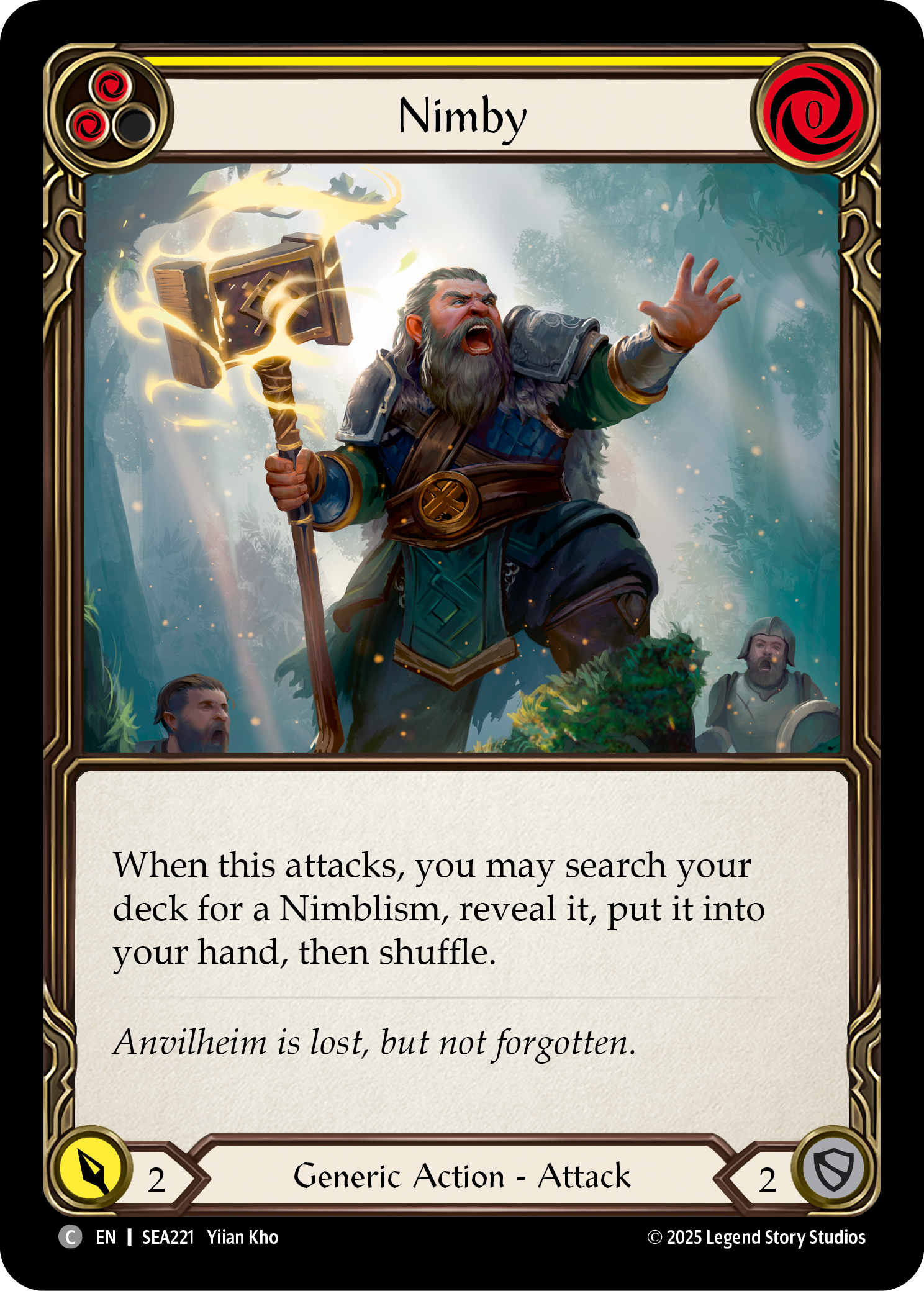 Nimby (Yellow) - Flesh and Blood TCG - MoxLand