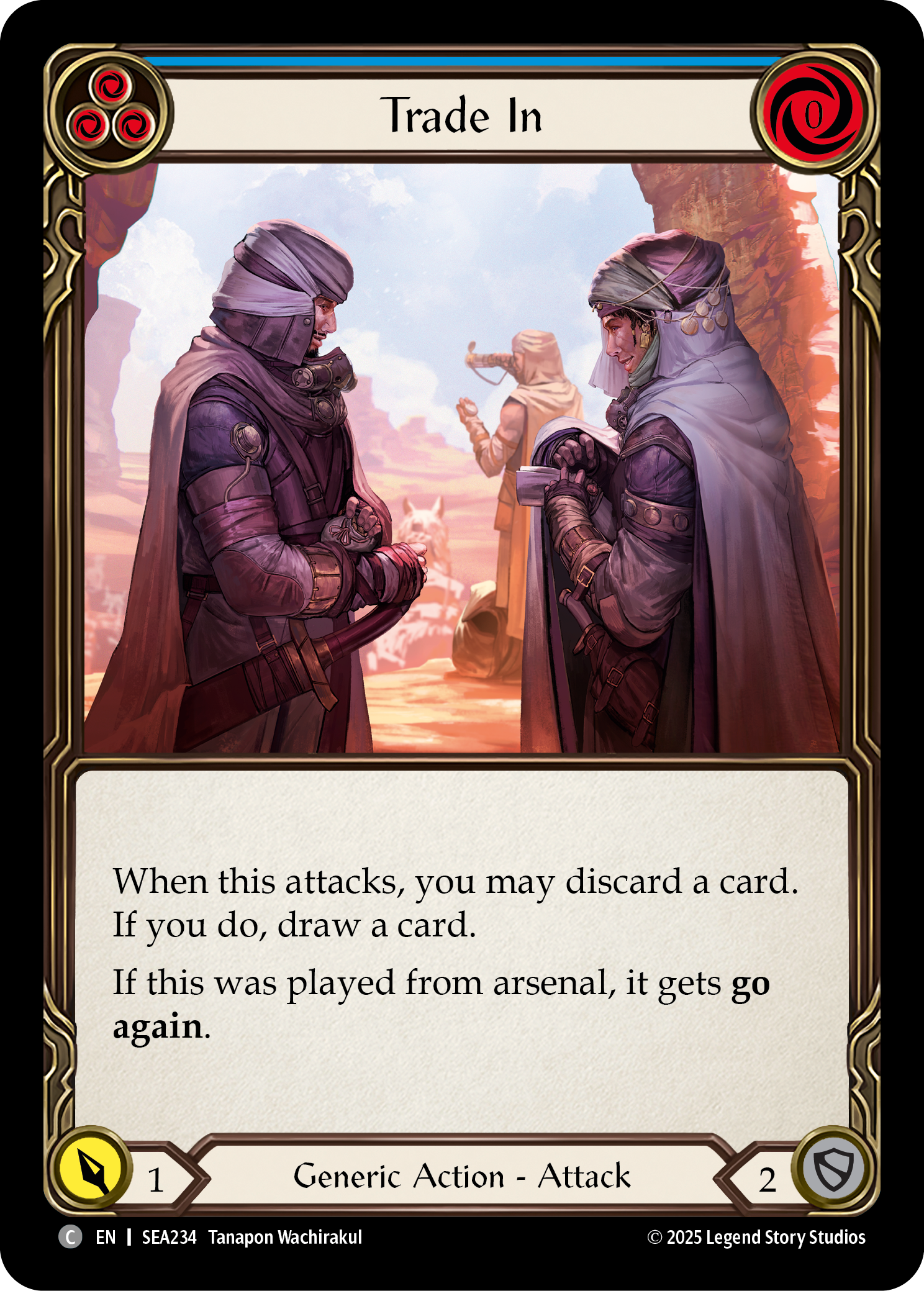 Trade In (Blue) - Flesh and Blood TCG - MoxLand