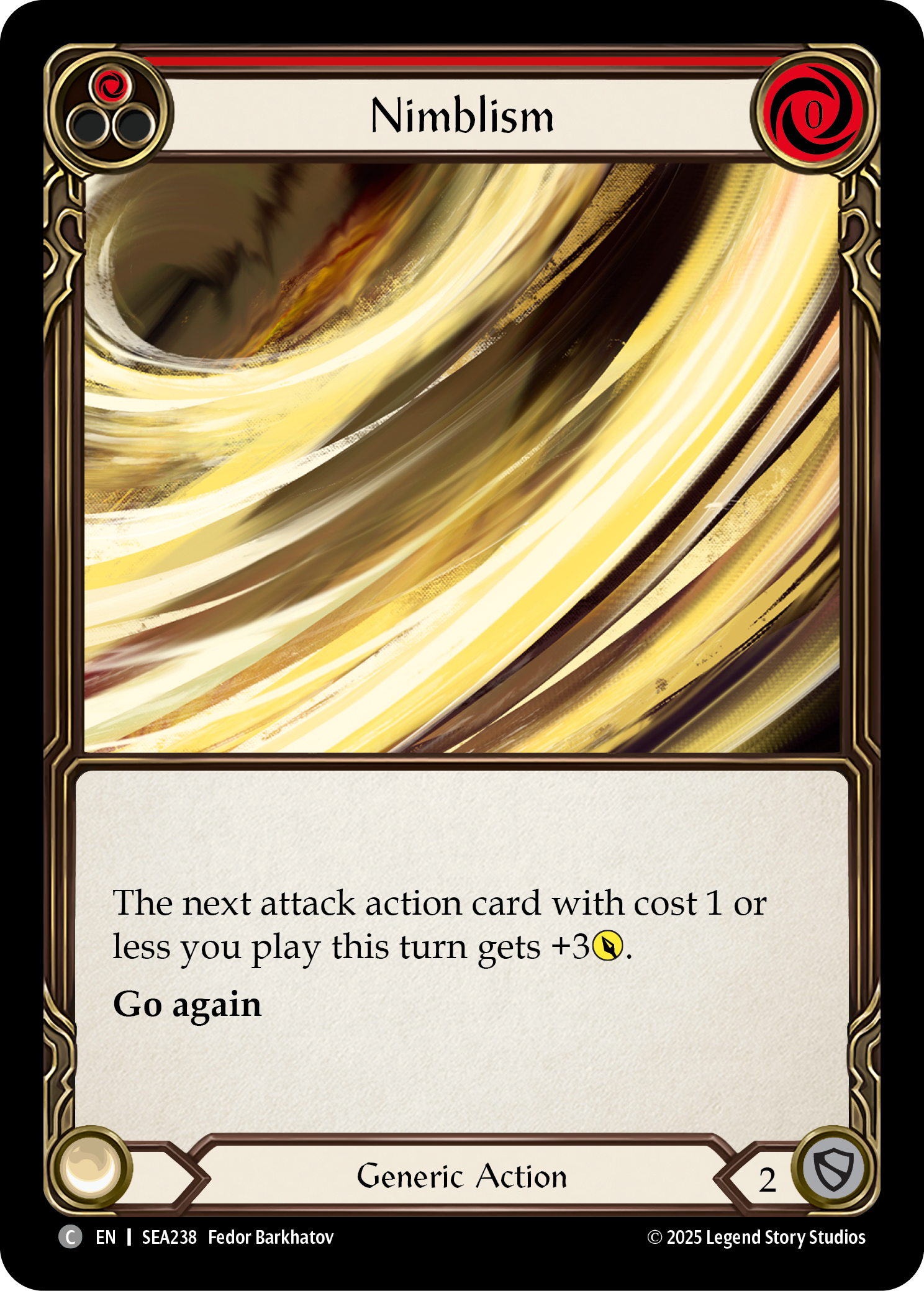 Nimblism (Red) - Flesh and Blood TCG - MoxLand