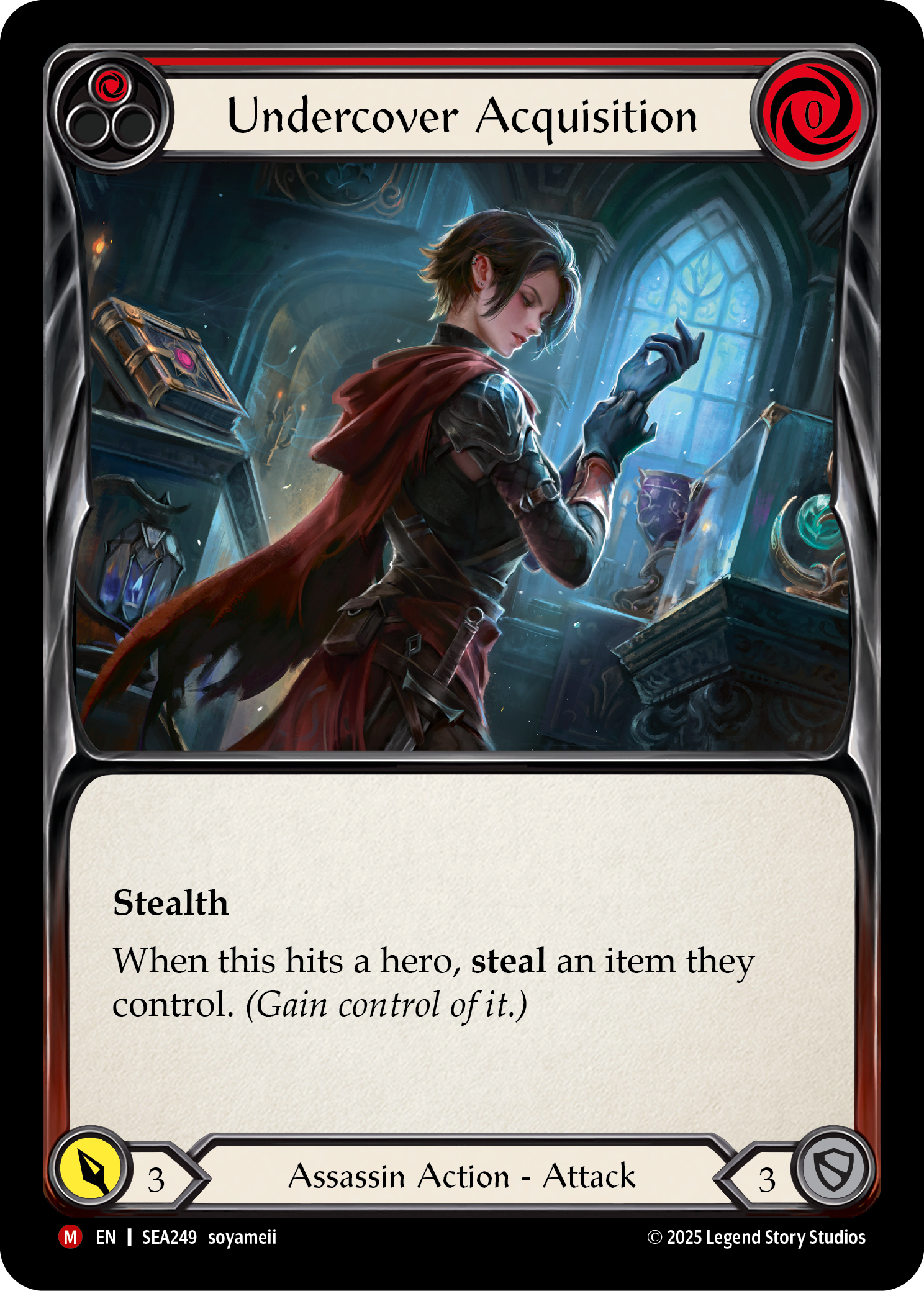 Undercover Acquisition (Red) - Flesh and Blood TCG - MoxLand