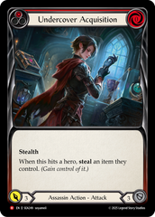 Undercover Acquisition (Red) - Flesh and Blood TCG - MoxLand