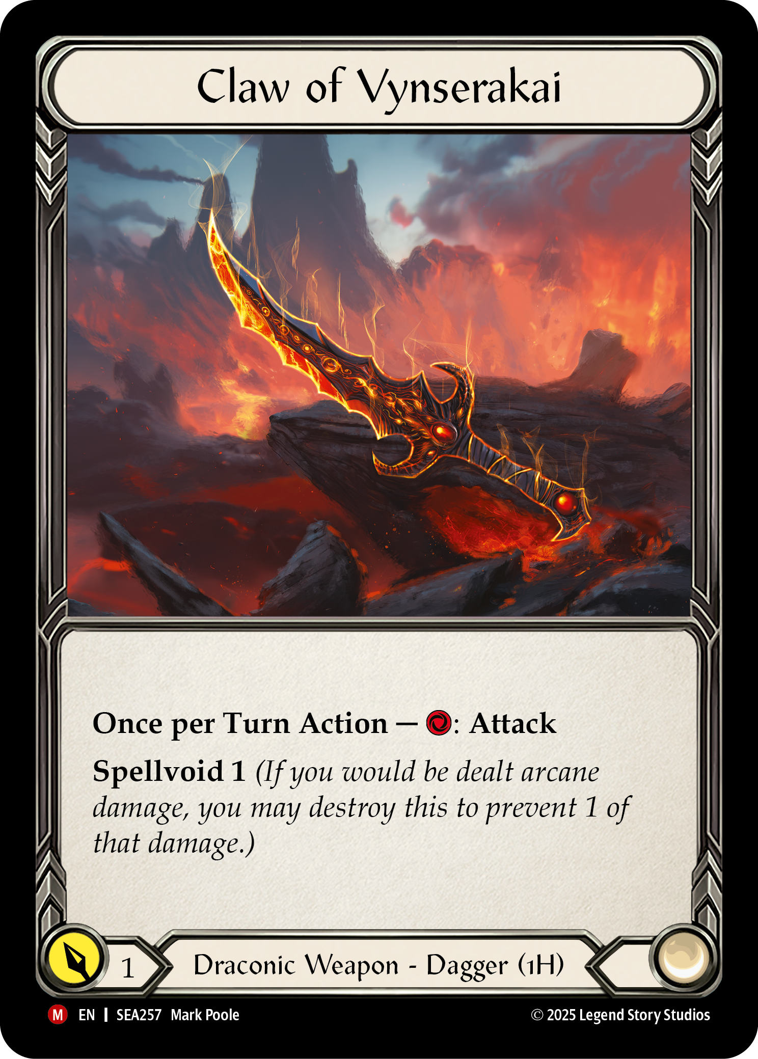 Claw of Vynserakai - Flesh and Blood TCG - MoxLand