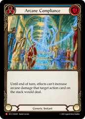 Arcane Compliance (Blue) - Flesh and Blood TCG - MoxLand