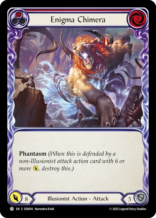 Enigma Chimera (Red) - Flesh and Blood TCG - MoxLand