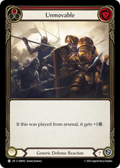 Unmovable (Red) - Flesh and Blood TCG - MoxLand