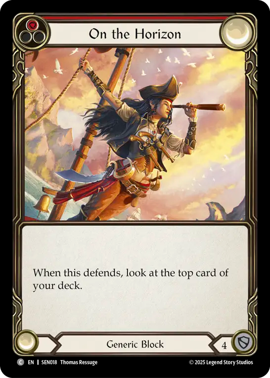 On the Horizon (Red) - Flesh and Blood TCG - MoxLand