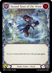 Second Tenet of Chi: Wind (Blue) - Flesh and Blood TCG - MoxLand